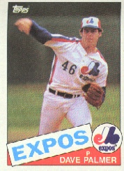 1985 Topps Baseball Cards      526     David Palmer